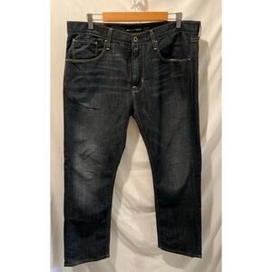 Men's Big Star Slim Fit Straight Leg Dark Wash Jeans - 36x30